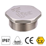 Brass stop plugs for cable sealing by Atlas Metal