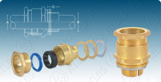 A2 CXT Cable Glands | A1 A2 Cable Gland | ATCAB Atlas Metal - cable-gland-a2-cxt-A2 CXT Cable Glands