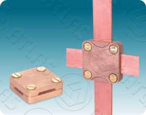 earthing-square-tape-clamps - Square Tape Clamps Manufacturer & Supplier India | Earthing Accessories | ATCAB Atlas Metal