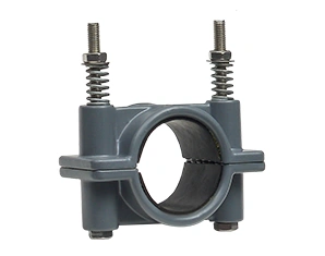 Aluminium cable cleats with two bolts – secure cable management