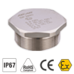 Brass stop plugs for cable sealing by Atlas Metal